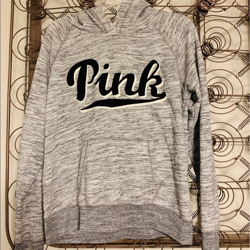 SOLD Gray PINK pullover